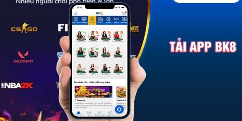 Tải App BK8 Cho Android Và iOS Đơn Giản Nhất Cho Cược Thủ